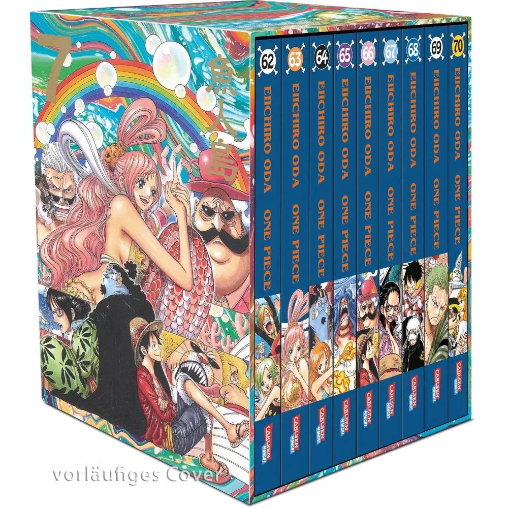 One Piece - Schuber (62-70 /  Fischmenscheninsel)