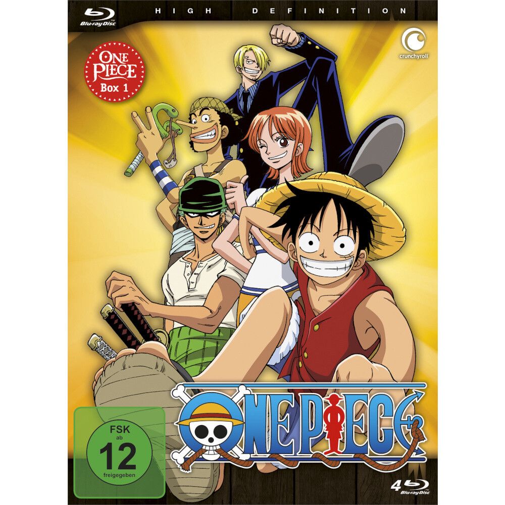 One Piece - TV-Serie - Box 1+2, Format: BR