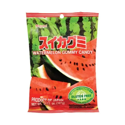 Jap. Fruchtgummi - Kasugai Frutia Watermelon Gummy Candy 107g