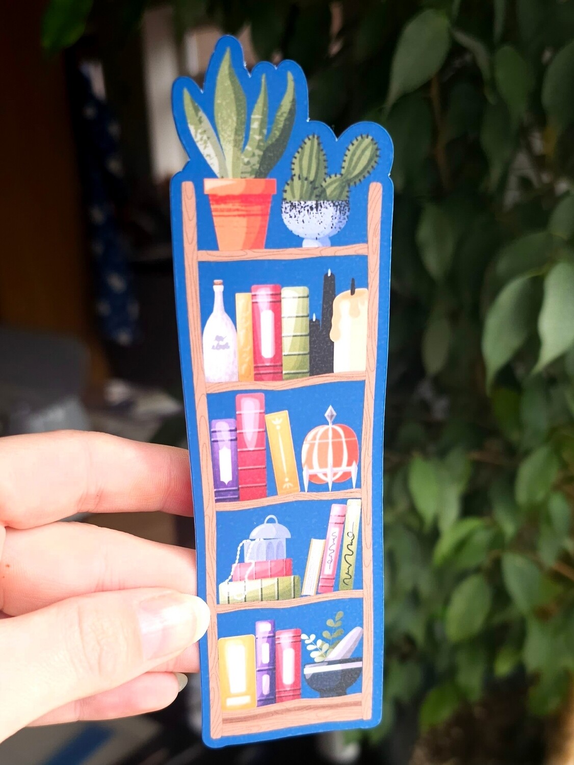 Witchy Bookshelf Bookmarks