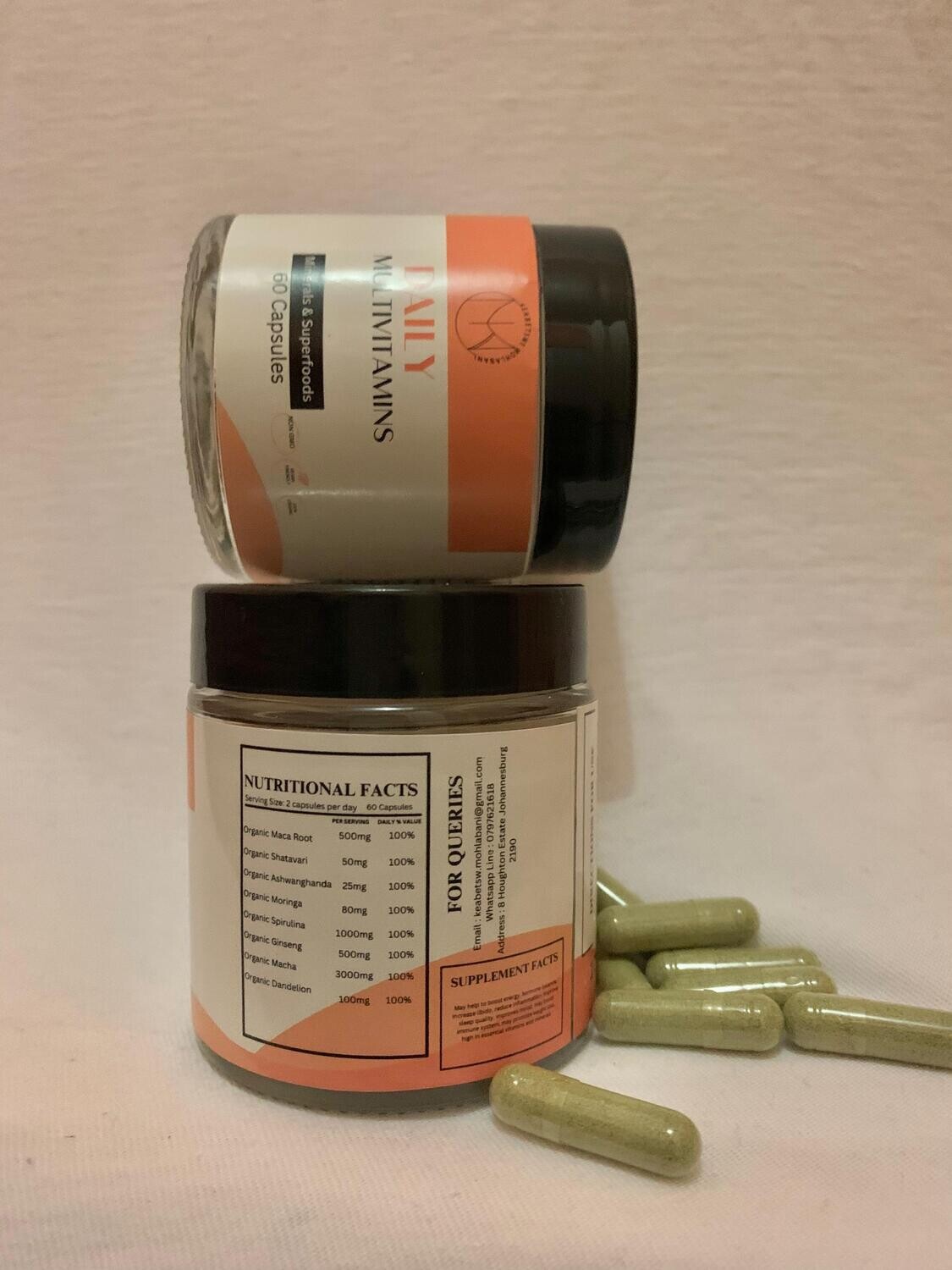 Daily Multivitamin Capsules.