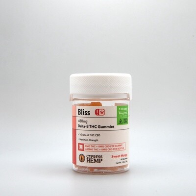 Delta 8 THC Gummies 480 mg:0 mg - Sweet Mango