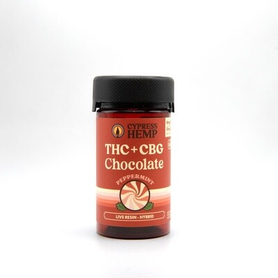 Peppermint Chocolate THC+CBG 8 mg: 2 mg