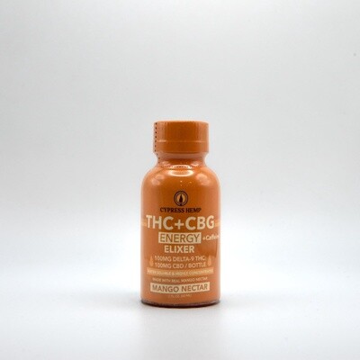 Elixir Energy THC+ CBG+ Caffeine - Mango Nectar