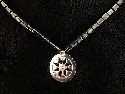 Gemstone Necklace With Rozana Pendant