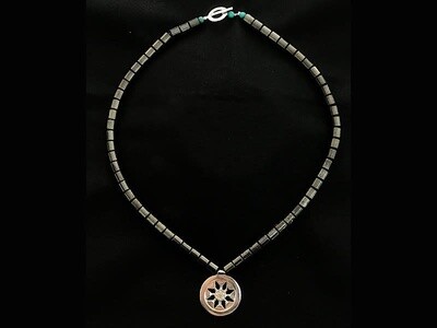 Gemstone Necklace With Rozana Pendant