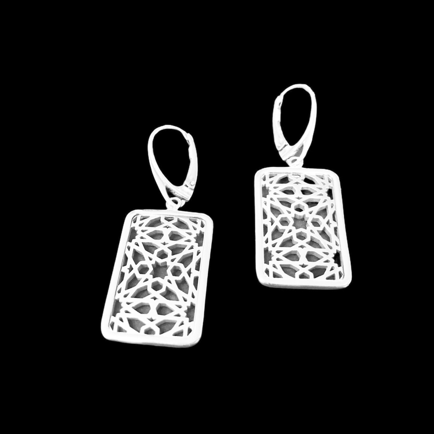 GRANADA EARRINGS IN SILVER