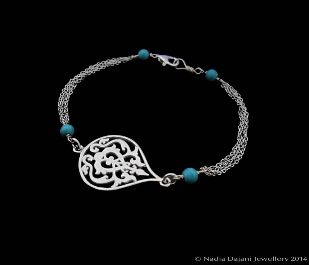 Arabesque Bracelet With Thin Chains