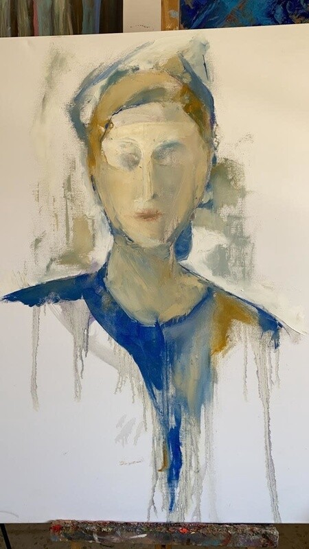 LADY IN BLUE
