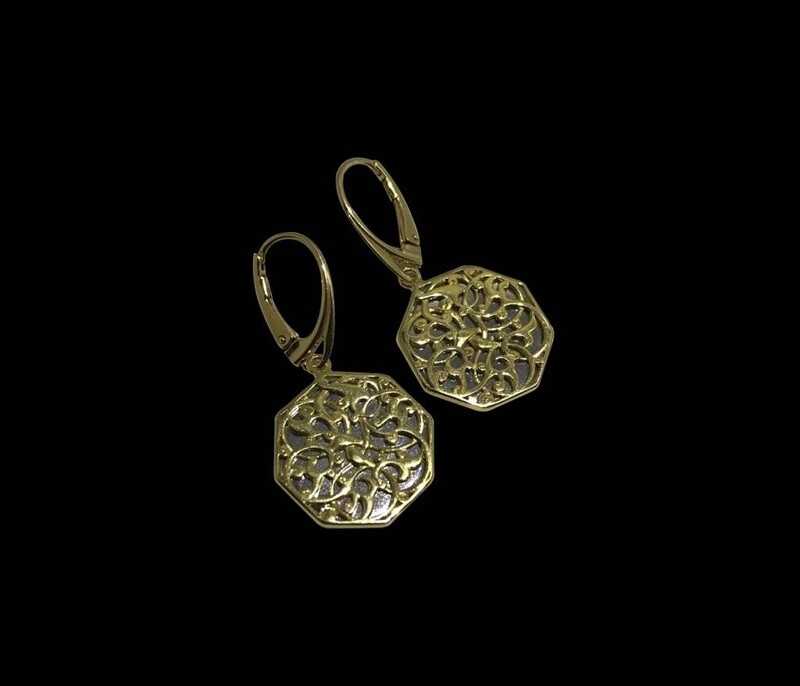 CAIRO EARRINGS WITH GP FRENCH HOOK