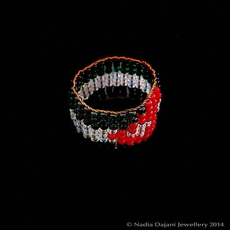 Jordan flag ring