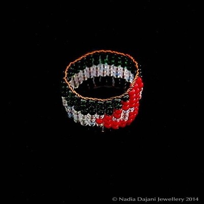 Jordan flag ring