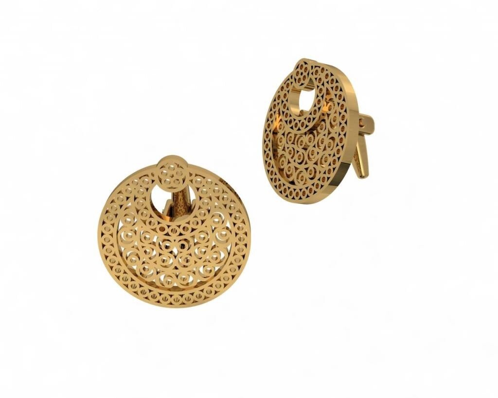 CRESCENT CUFFLINKS