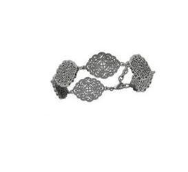 AKM 617 Geo Silver Bracelet 19cm