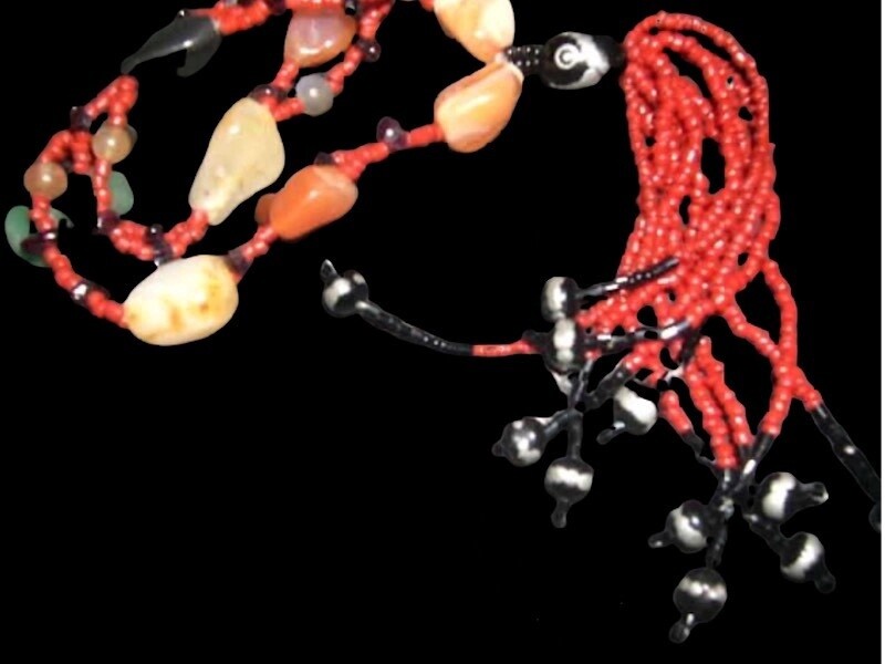 Agate Necklace With Yousor Tassel