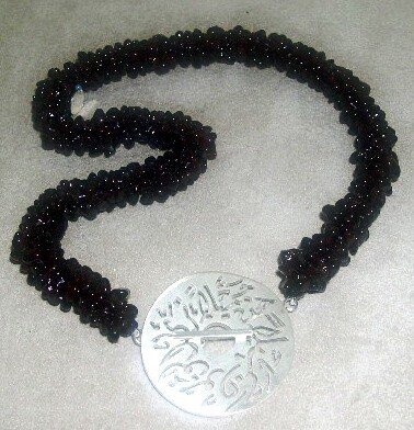 CORD NECKLACE W DISC