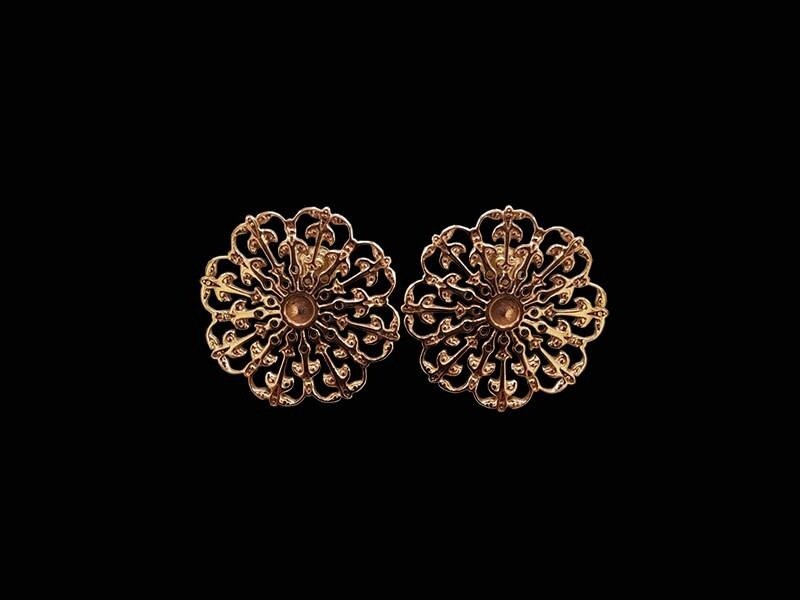Gold Plated Toledo Earrings