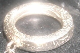 SILVER RUSTIC RING PLAIN
