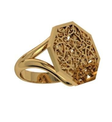 OCTAGON RING