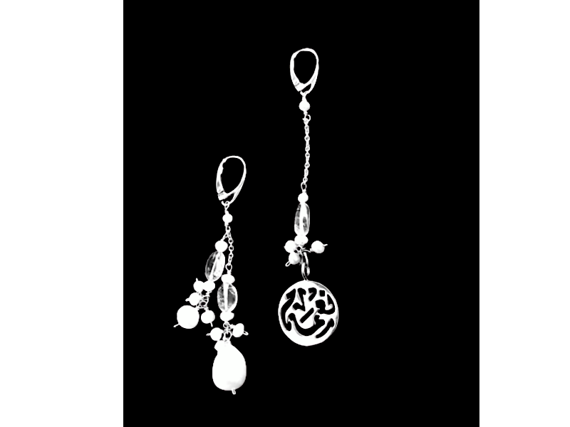 ASYMMETRIC NIMA EARRINGS
