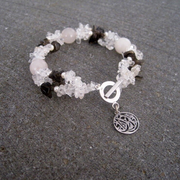 STONE BRACELET WITH IQRA DROP