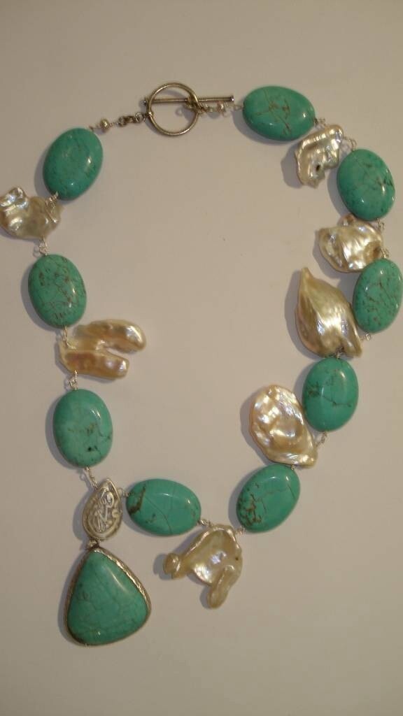 TURQUOISE AND ALMOND