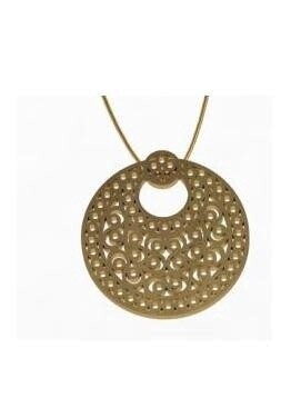 NECKLACE WITH CRESCENT PENDANT