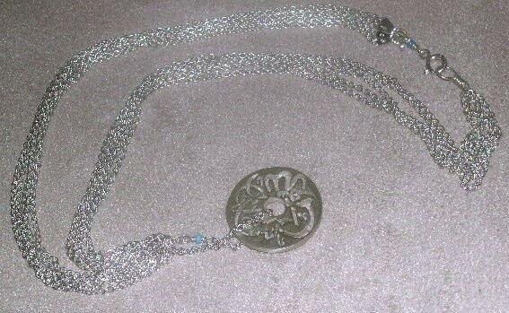 5- Chain Necklace with Masha&#39;allah Disc