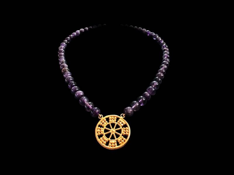Assyrian Gemstone Necklace