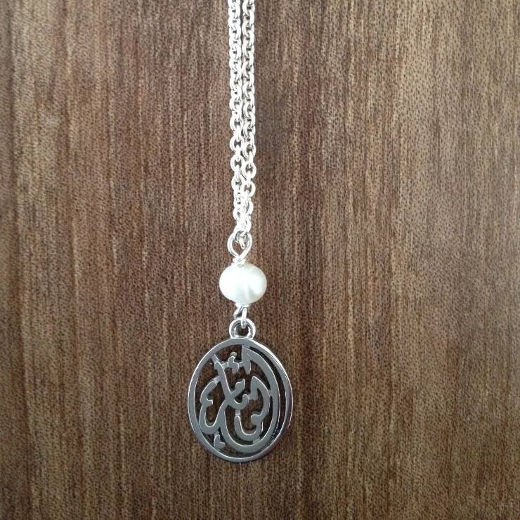 GOOD HEALTH ON SILVER CHAIN NECKLACE