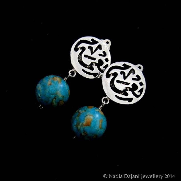 NIMAH CLIP ON EARRINGS WITH STONE DROP