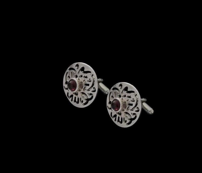 Masha'allah Cufflinks With Cabochon