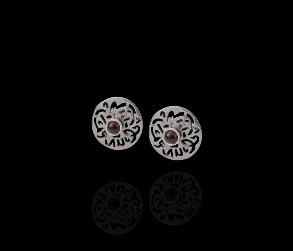 Masha&#39;allah Cufflinks With Cabochon