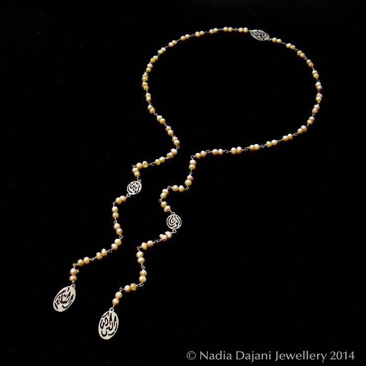 PEARL SALAM TIE NECKLACE