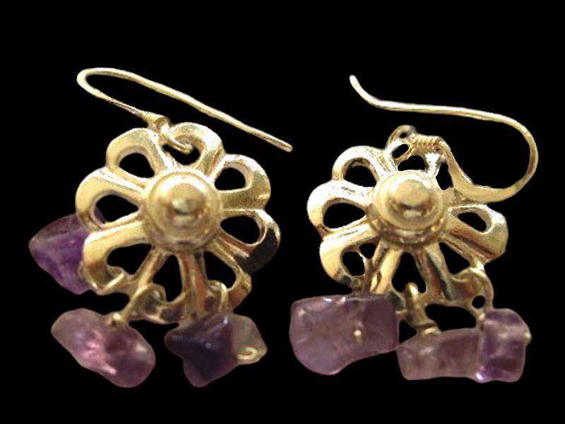 MSHATTA EARRINGS WITH DANGLES