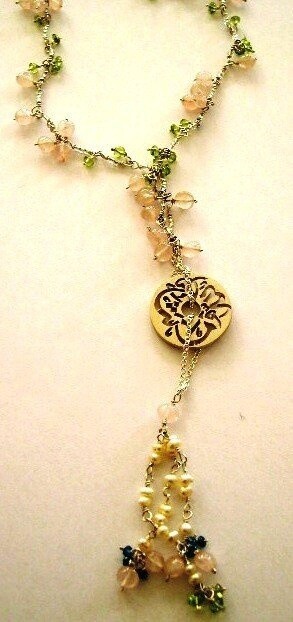 GIPSY NECKLACE WITH MASHAALLAH DISC