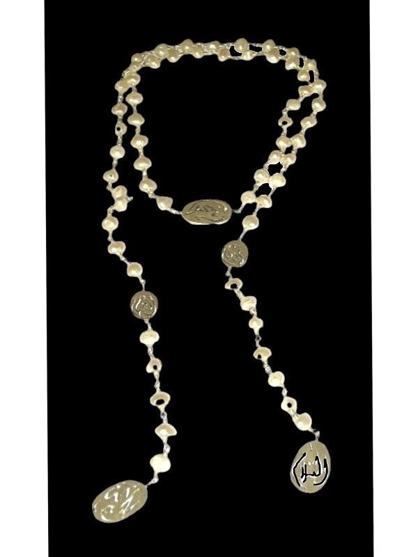 SALAM TIE WITH SMALL PEARLS