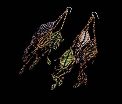 Fallahi motif earrings