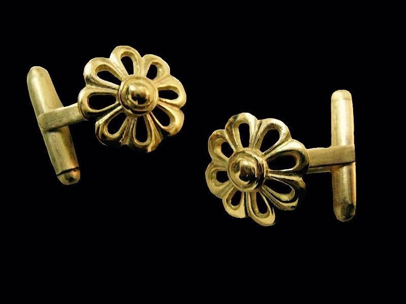 FLOWER OF THE DESERT CUFFLINKS GP