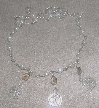 PL NECKLACE WITH VALUES DISCS