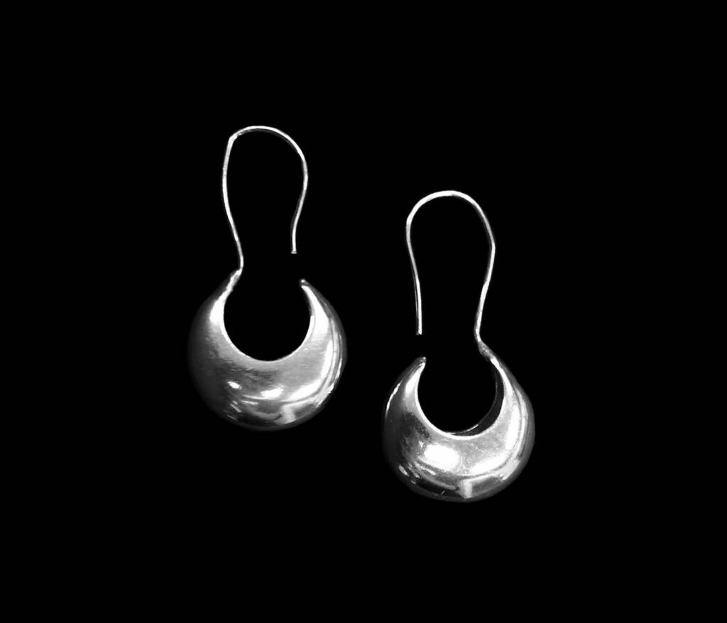 CANAANITE EARRINGS SILVER