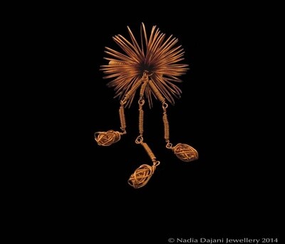 Sultan Ring With Copper Tassel