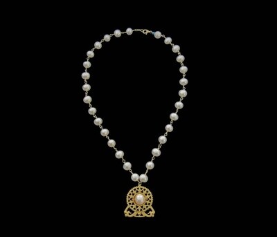 Byzantine Necklace With Pearls