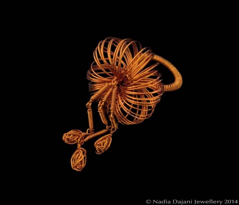 Sultan Ring With Copper Tassel