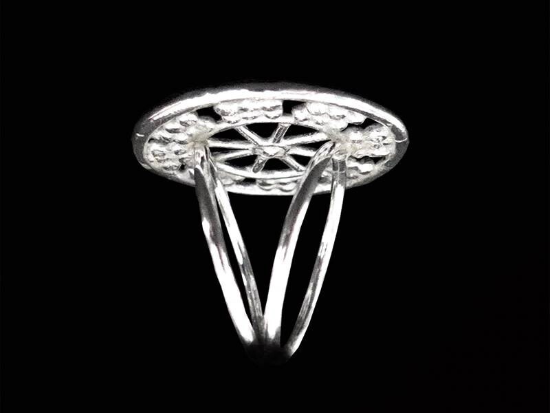 Fortune Rings Silver WHEEL OF FORTUNE RING IN SILVER
