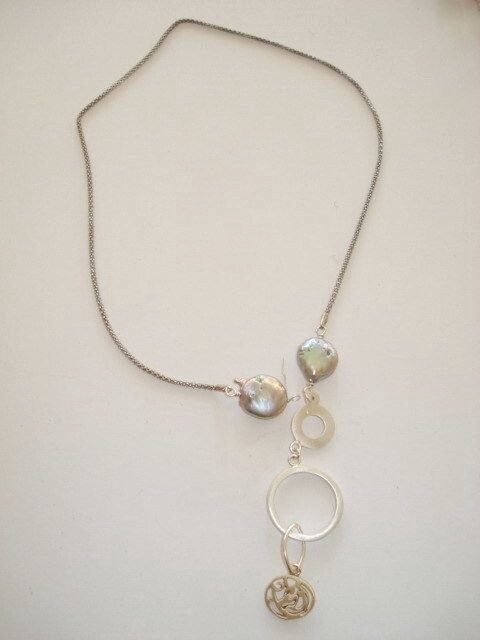 SNAKE SILVER CHAIN W NIMAH TASSEL