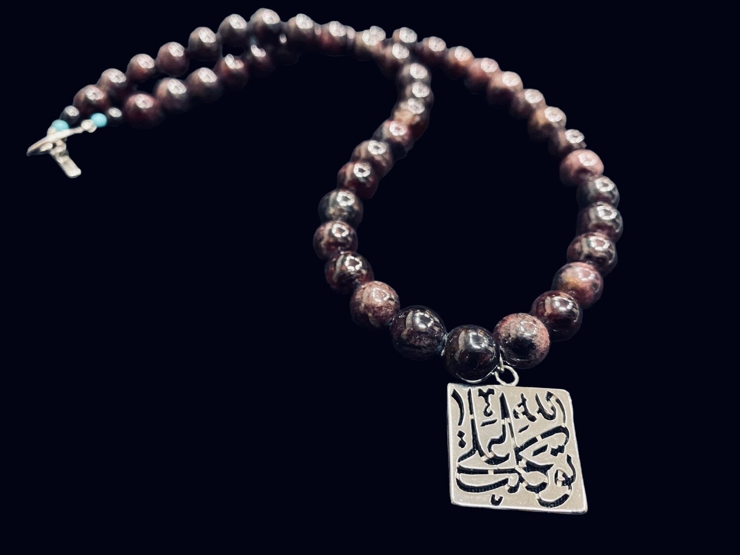 Stone Necklace and Tawakalt Pendant