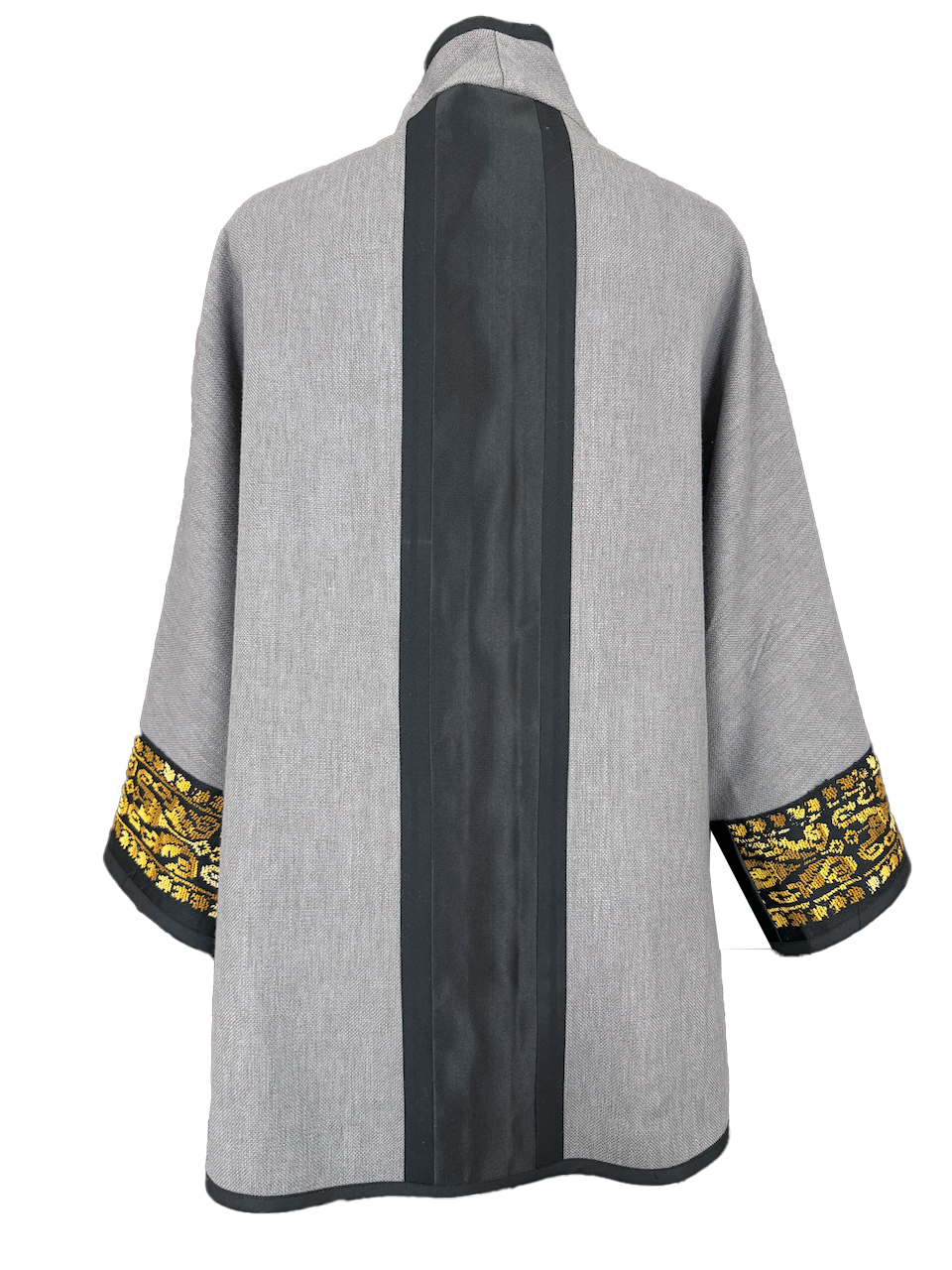 The Round Jacket With Rozmere in Dark Grey