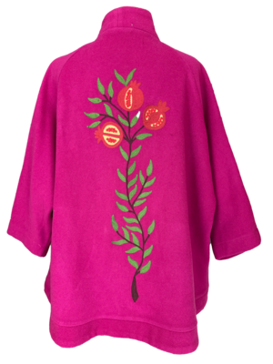 The Ottoman Round Jacket in Pink