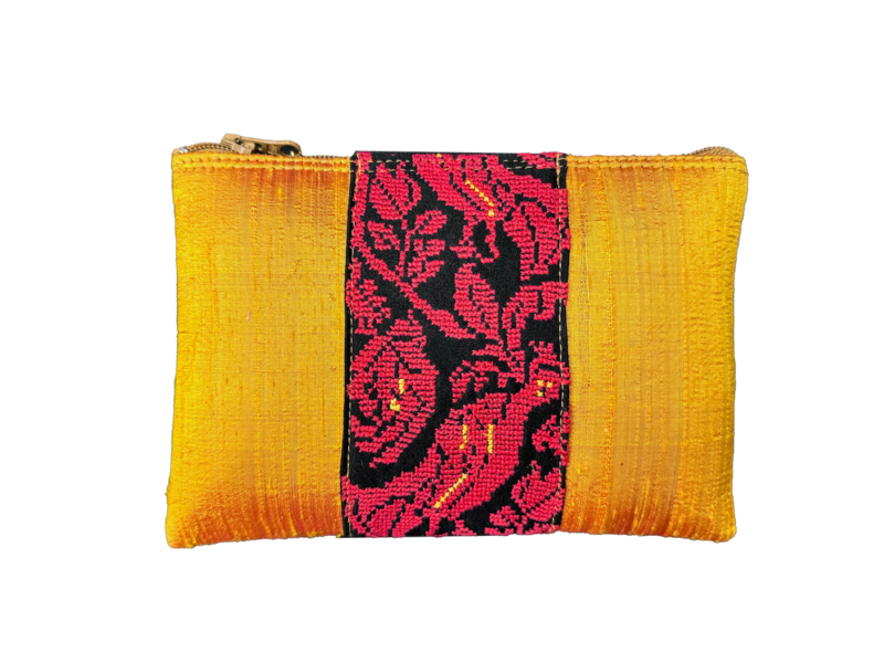 The Hand Embroidered Pouch (Small)
